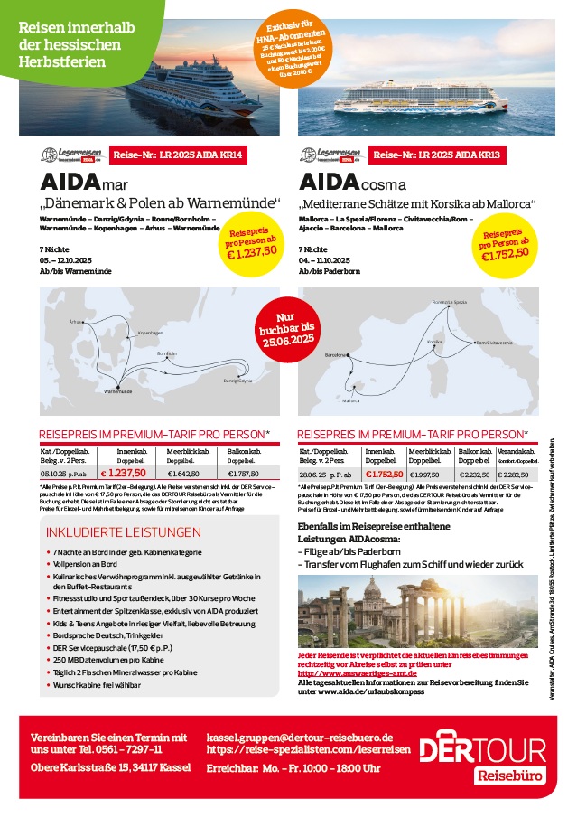 Reiseprospekt Dänemark & Polen als PDF