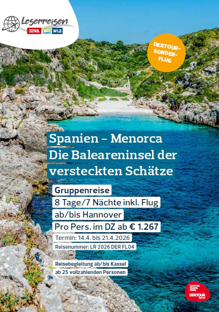 Menorca Reise als PDF