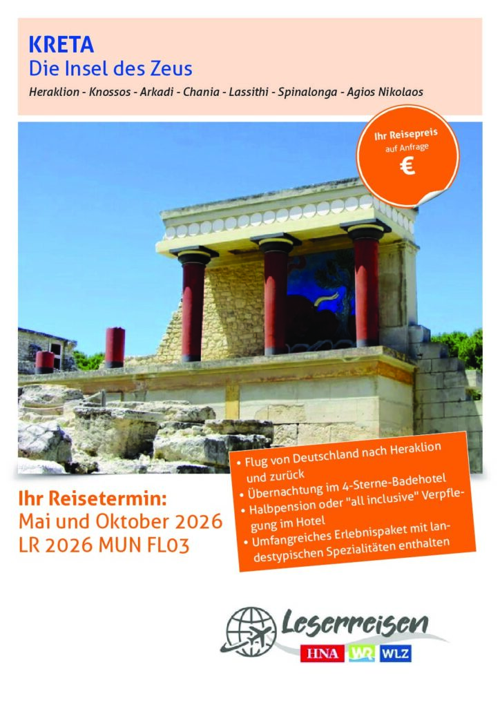 Kreta Reiseprospekt als PDF